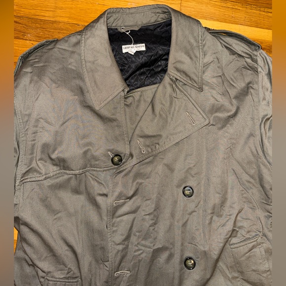 Giorgio Armani Men’s Winter Trench Coat - Picture 3 of 9